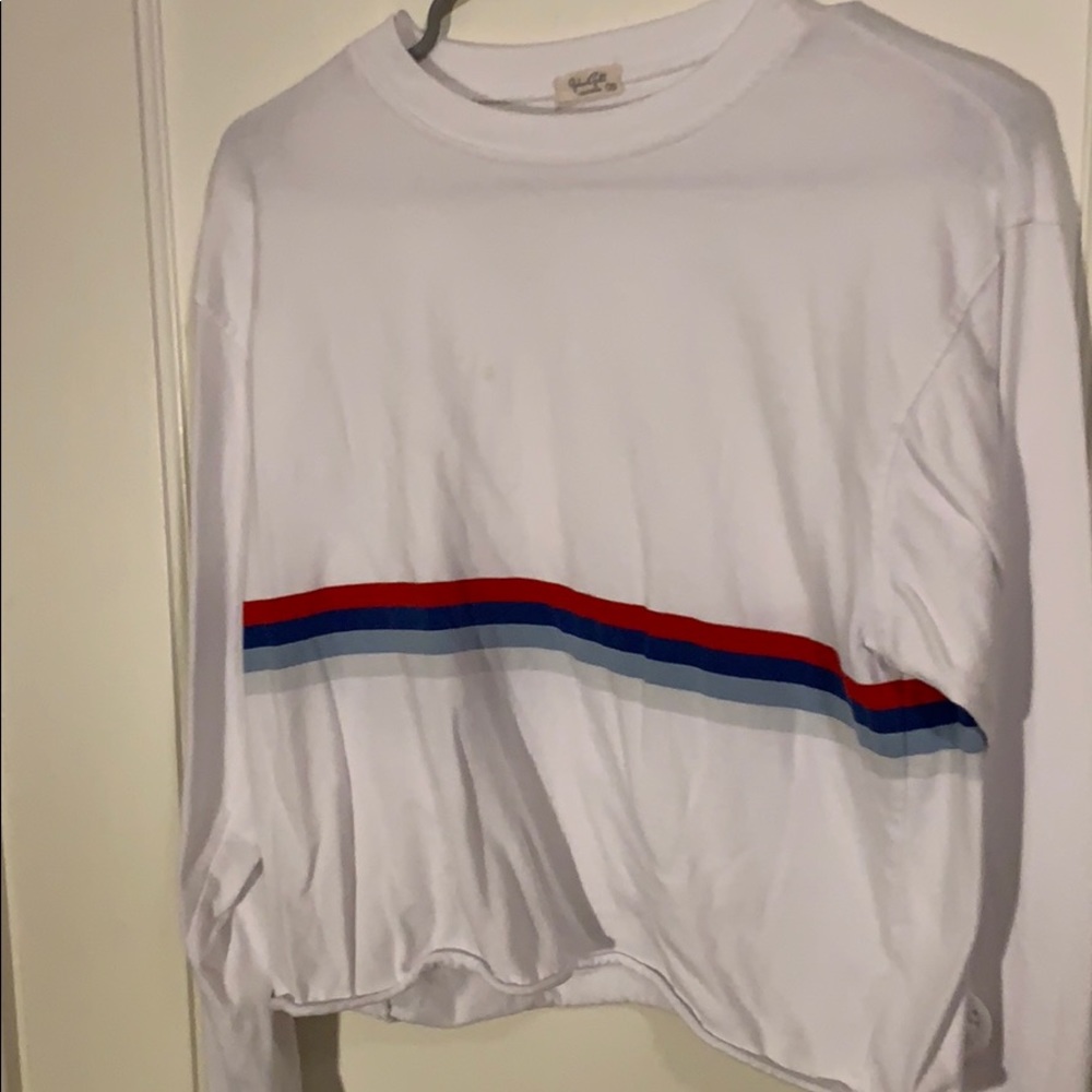 BRANDY MELVILLE / JOHN GALT Cropped Long Sleeve